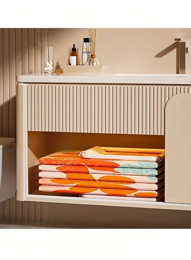 بيوينتي 150 * 55 * 50 سم قابل للطي البالغين حوض الاستحمام ، حوض التغطية المحمولة مع شبكة ألياف PVC قوية ومكافحة الخدش ، مواد مقاومة للماء سميكة ، طلاء الطباعة ، تخزين سهل ، لا تركيب منزل سبا حوض الاستحمام لشخصين بطانات الحمام وأنابيب الصرف للاستخدام المنزلي - Image 5